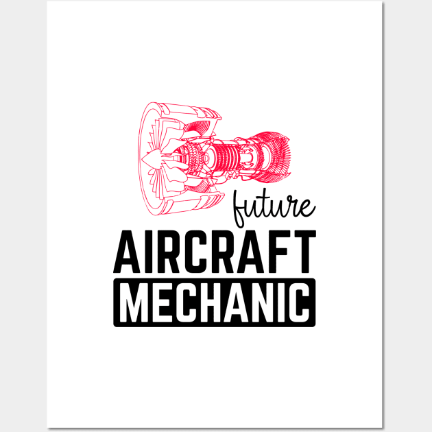 Future Aircraft Mechanic Wall Art by cecatto1994